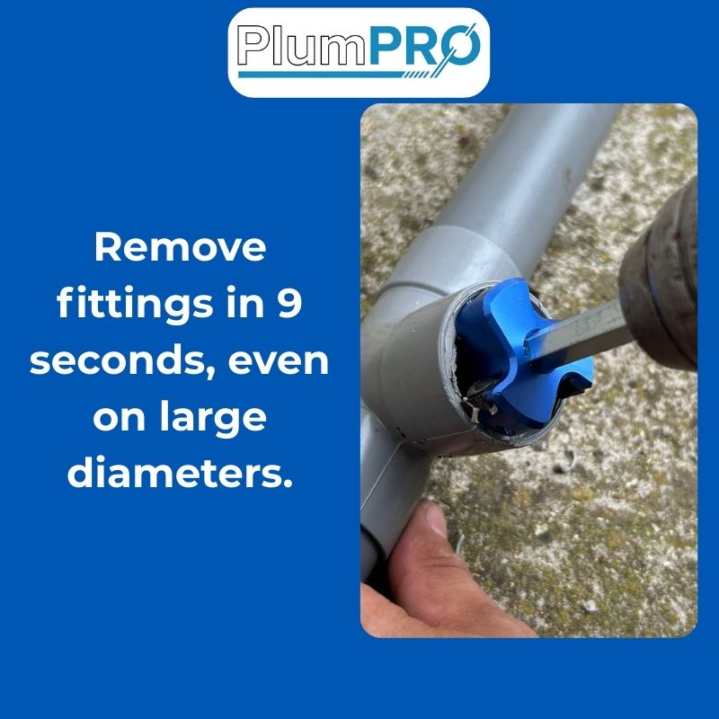 PlumPro™ - PVC Pipe Reamer (6-Piece Set)